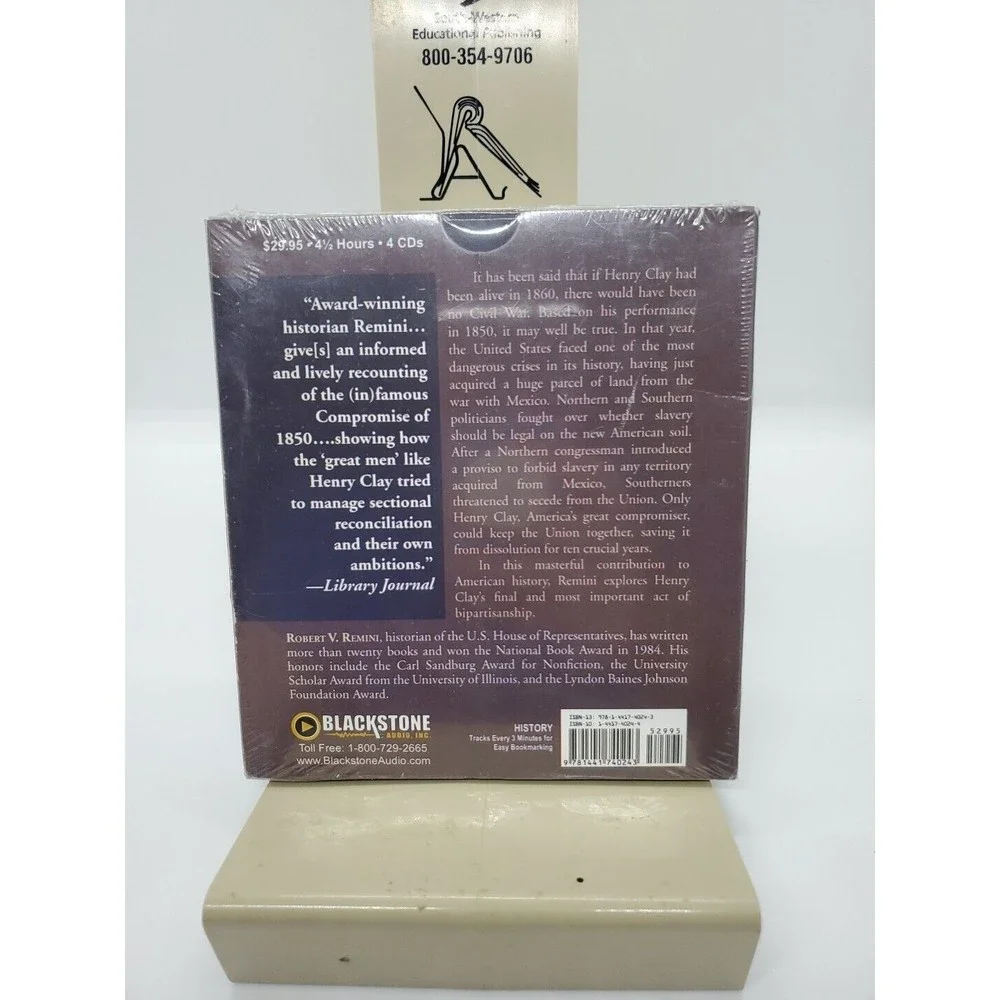 At the Edge of the Precipice by Robert V. Remini 2010 Unabridged CD 978144174024 - Picture 2 of 4